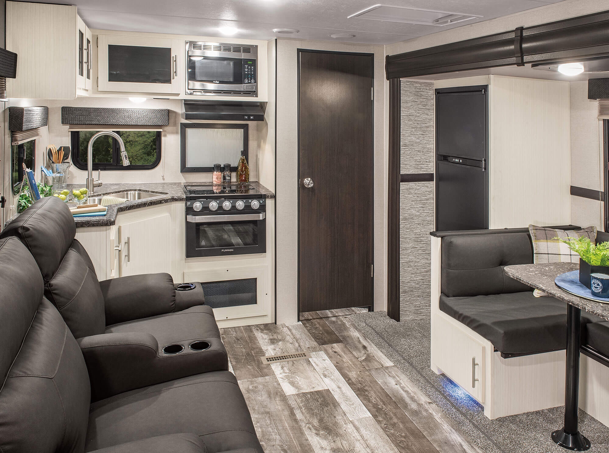 grand design rear kitchen travel trailer