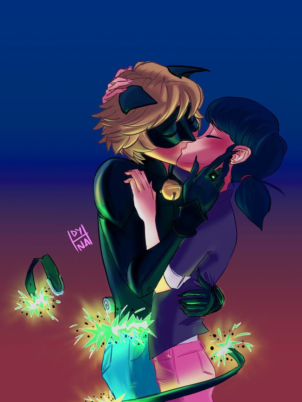 8 Images Miraculous Ladybug And Cat Noir Fanfiction Kiss And View