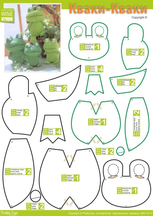8 Images Stuffed Frog Toy Pattern And Description Alqu Blog