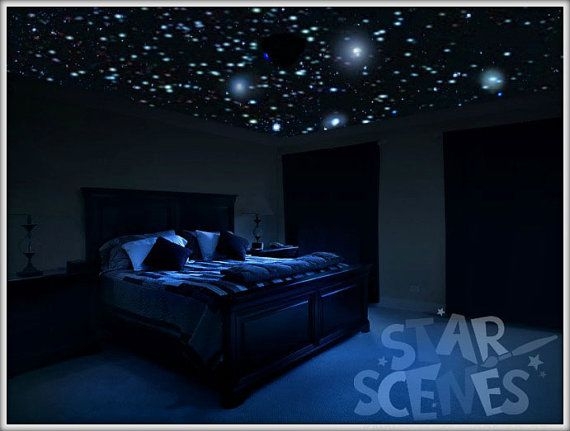 7 Pics Star On Ceiling Night Light And View - Alqu Blog