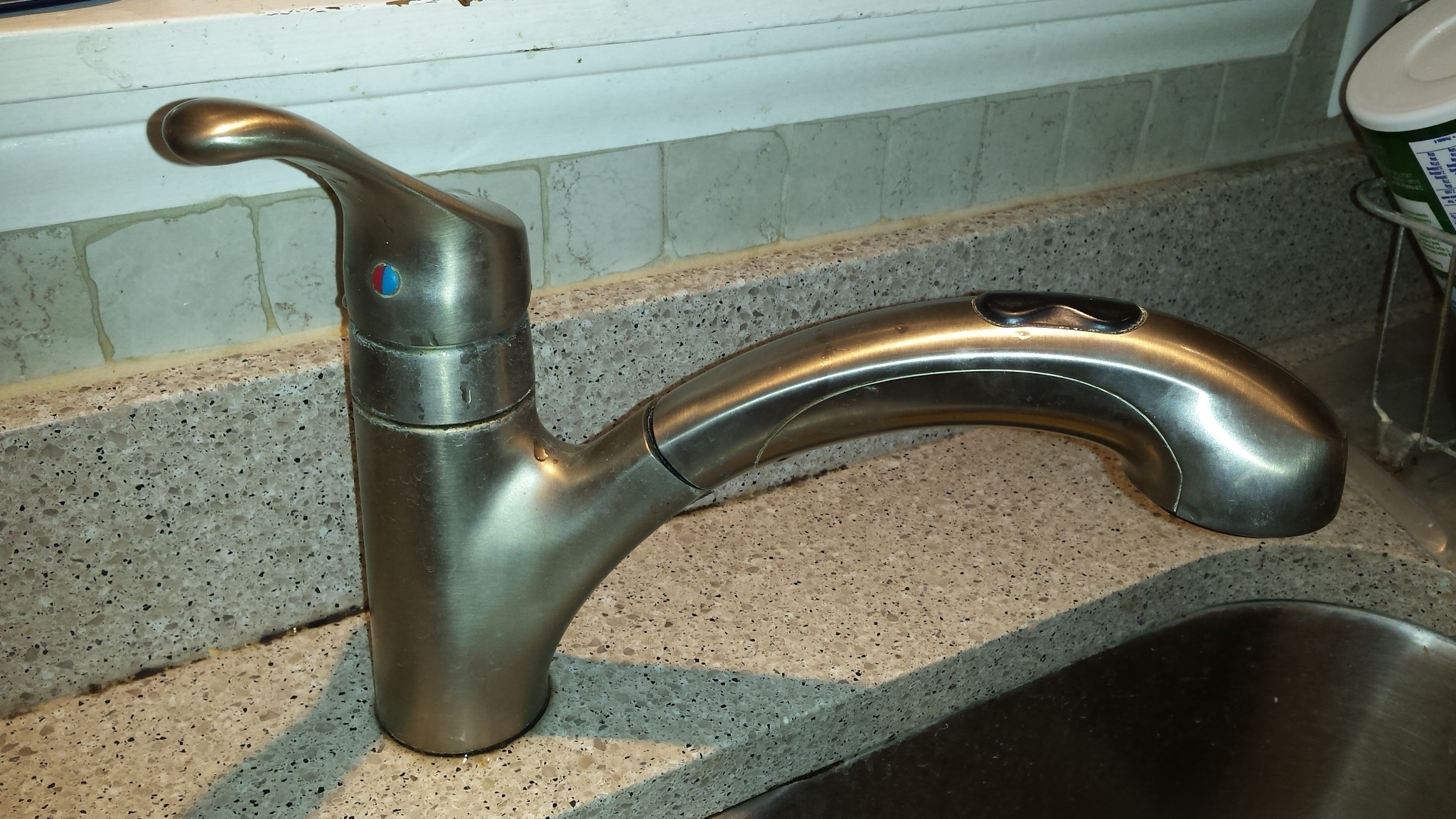 bathroom sink faucet loose