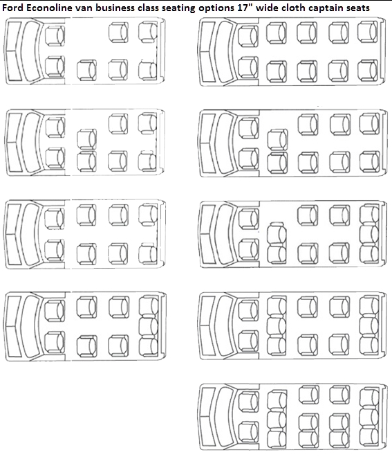 Cool How Many Seating Configurations On Transit Passenger Van Images