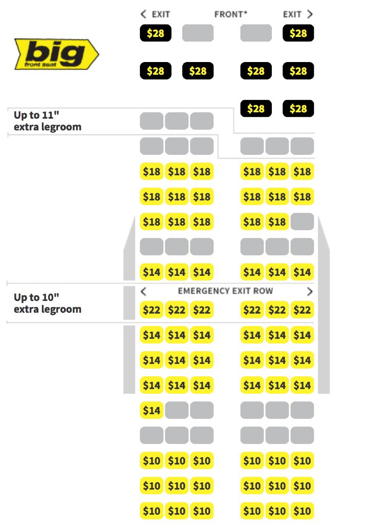 spirit airlines no seat assignment