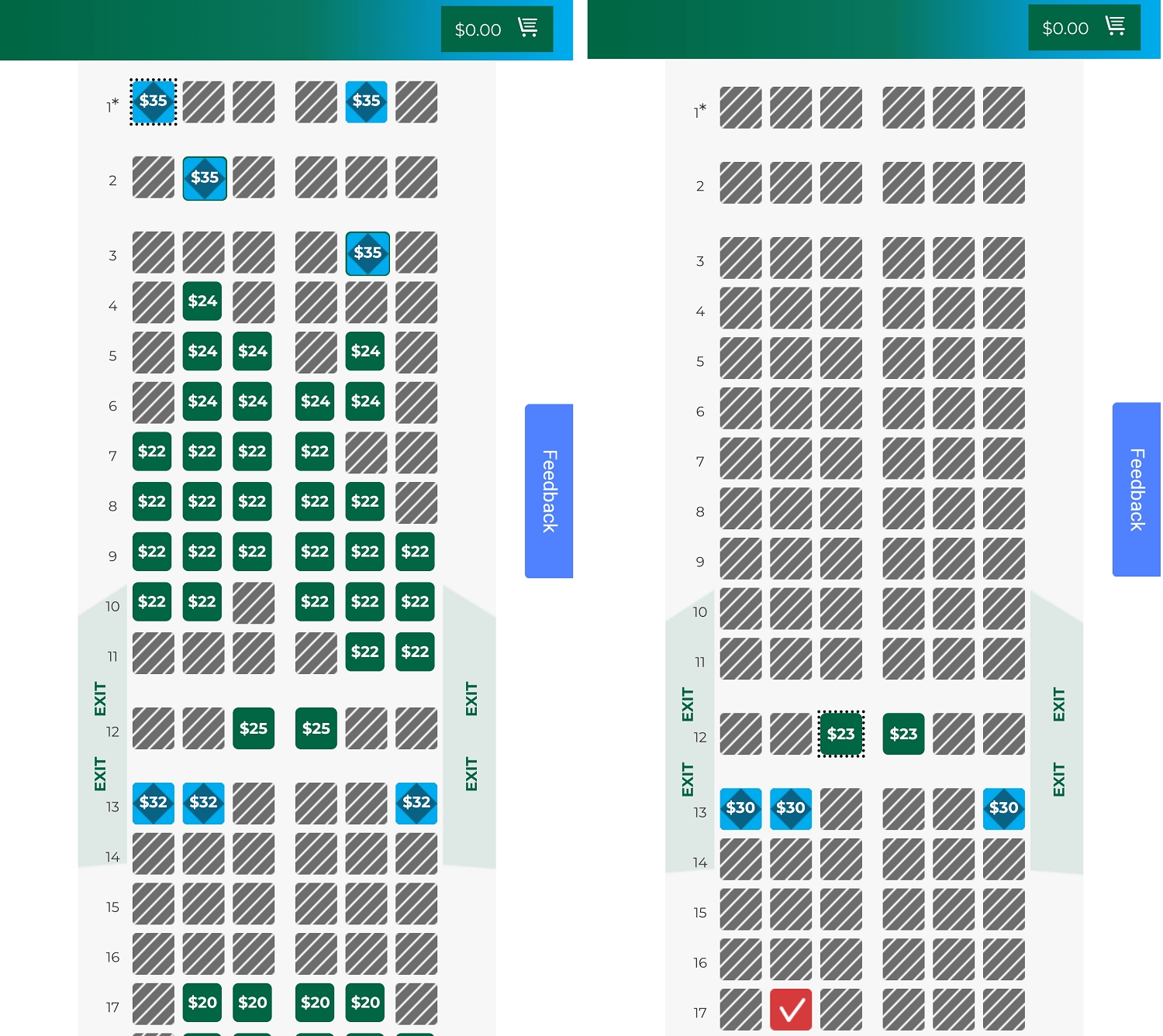 frontier airlines seat assignment