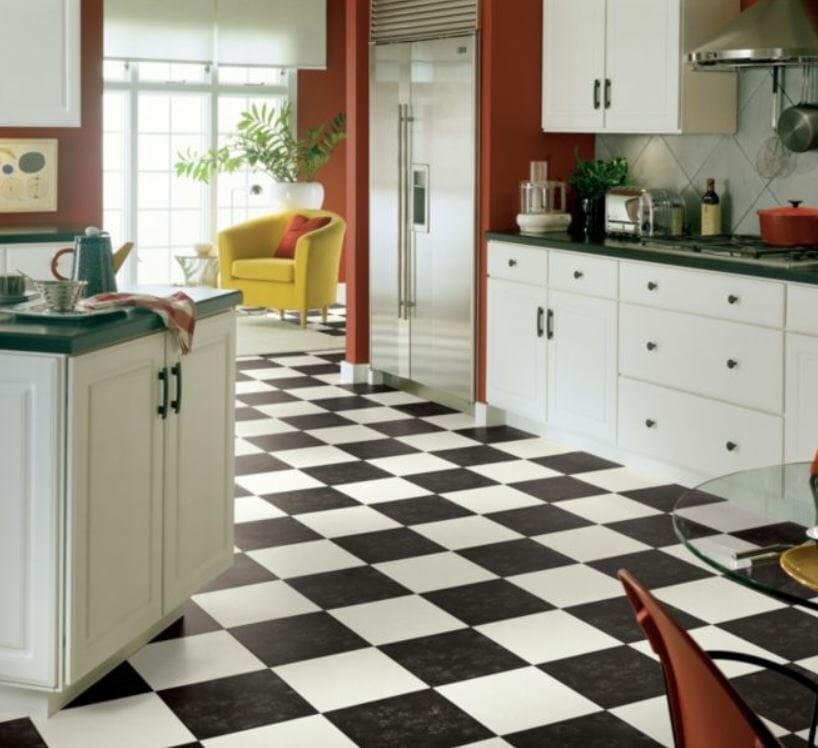 8 Images Checkerboard Linoleum Flooring And Review Alqu Blog
