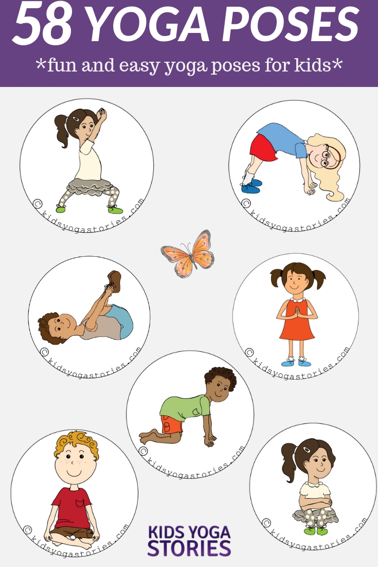 Yoga Poses For Kids Printable