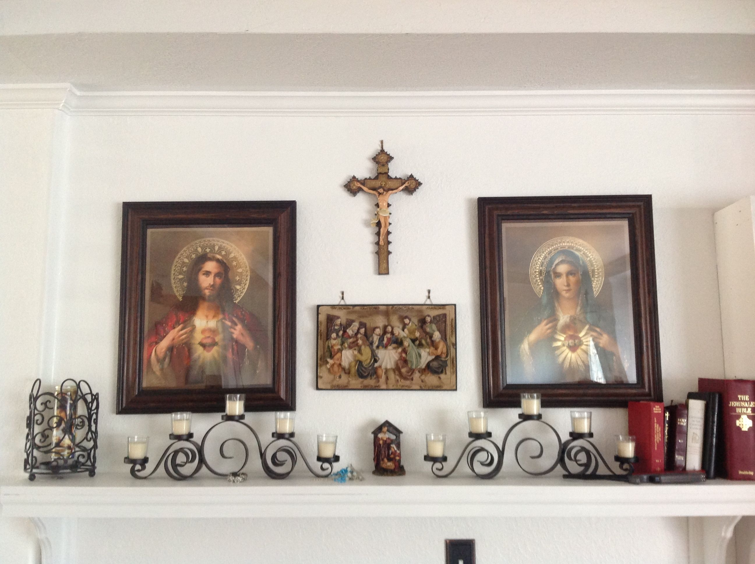 8 Pics Simple Catholic Altar Designs For Home And Description - Alqu Blog