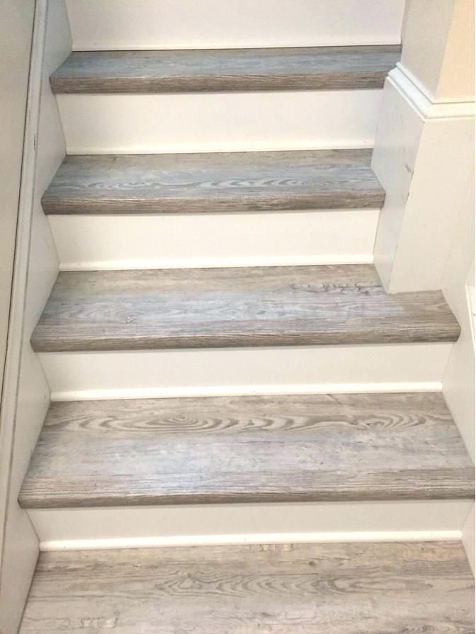 8 Photos Vinyl Plank Flooring Stair Nose And View Alqu Blog