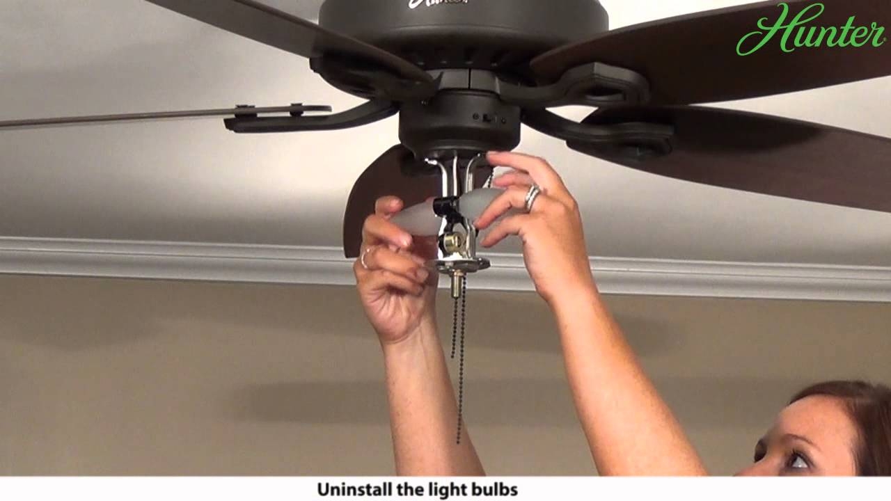 7 Photos How To Install Hunter Ceiling Fan Without Light Kit And