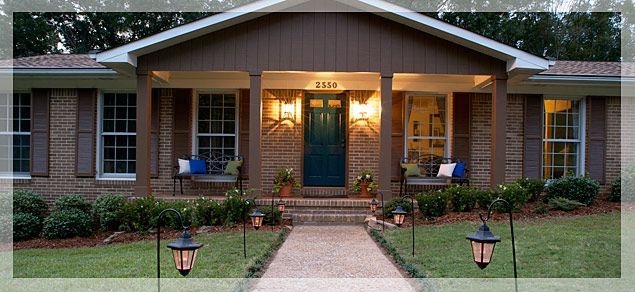 8 Pics Front Porch Designs For Brick Ranch Homes And View Alqu Blog 2637