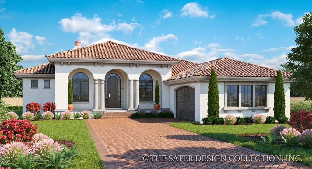 Spanish Colonial House Plans Home Plans Sater Design Collection 