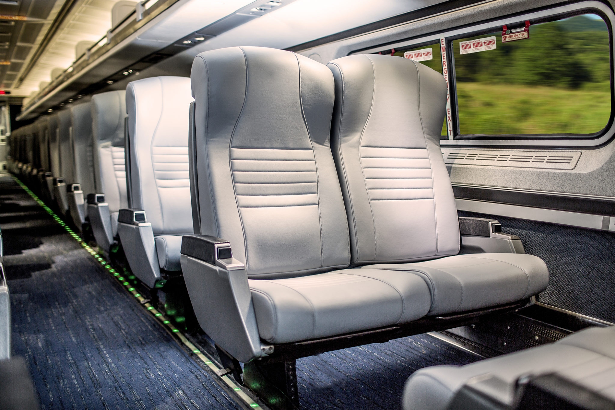 seat assignments on amtrak