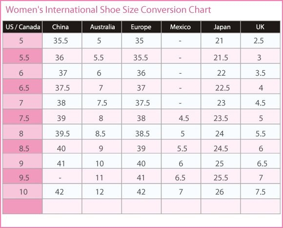 French Shoe Size To Us